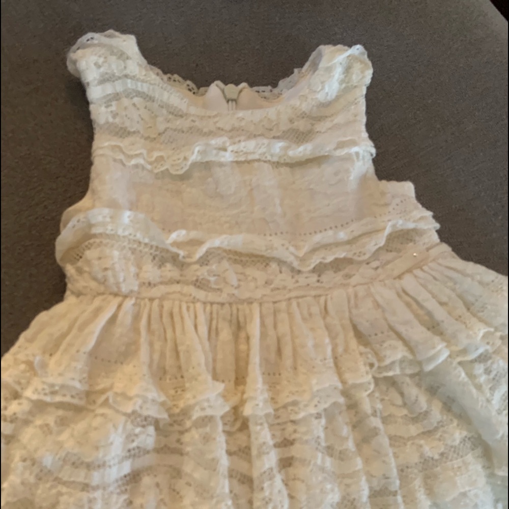 **SOLD** 9M NWOT lace tiered dress